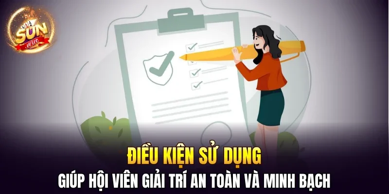 Điều Kiện Sử Dụng SUNWIN: Quy Định Về Trách Nhiệm Quan Trọng 3 Sunwin Điều kiện sử dụng giúp hội viên an toàn và minh bạch