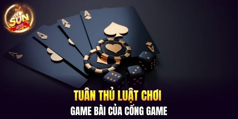 Game Bài SUNWIN - Nơi Săn Thưởng Hấp Dẫn Nhất 2026 2 Sunwin Tuân thủ luật chơi game bài của cổng game